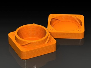 Fett-Behälter tool Inhaber - Boxen dope Teig Schmiermittel einfügen Zeug 3d print model - Mito3D
