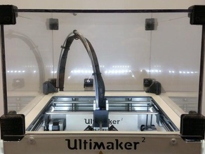 ultimaker 2 top enclosure 3d printer accessories reprap ultimaker2 upgrade um2 parts 3d print model - Mito3D