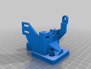 bowden e3dv6 cubo rojo de la prox ventilador completa v4 impresión 3d print model - Mito3D