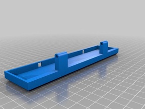 hinged pen box tool holders boxes customized 3d print model - Mito3D