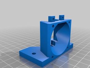duto do ventilador mini diferencial sensor de ir montar e3dv6 quente final comumente usado placa montagem a impressora partes 3d print model - Mito3D