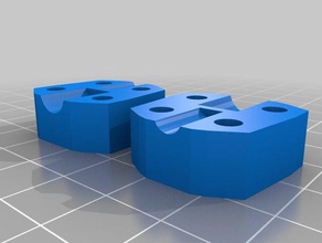 coupleur 5x8 3d de l'imprimante pièces personnalisé 3d print model - Mito3D
