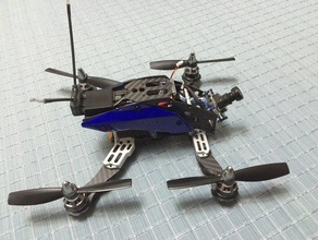 tarocchi tl 250 quadcopter rx custodia hobby 3d print model - Mito3D