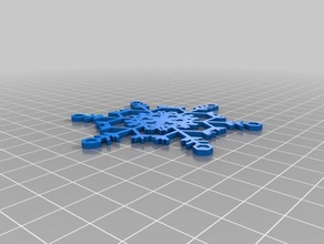 snowflake machine v14 interactive art customized 3d print model - Mito3D