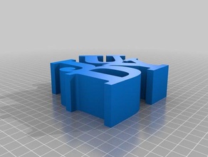 judy kelime heykel heykeller özelleştirilmiş 3d print model - Mito3D