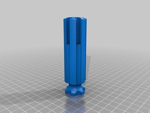 improved storage handle screwdriver magnetic chuck diy hand tools 3d print model - Mito3D