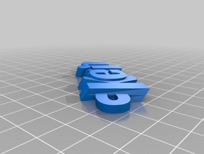 kevins keychain organization customized 3d print model - Mito3D