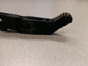 grooved fingertips raptor reloaded other prosthetic hand 3d print model - Mito3D