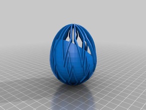 oeuf esculturas personalizado 3d print model - Mito3D
