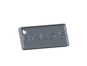 halo 5 Schlüsselanhänger Spiele halo5 keyring Schlüssel 3d print model - Mito3D