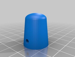 my customized knob replacement parts 3d print model - Mito3D