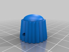 my customized 2 knob replacement parts 3d print model - Mito3D