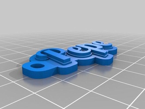 portachiavi pepe llaveros personalizado 3d print model - Mito3D