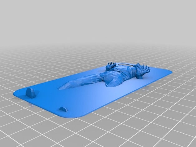 han solo carbonite 3d baskı 3D print model - Mito3D