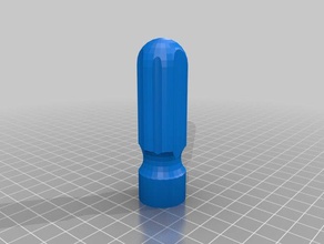 drill bit 3 handle tools customized 3d print model - Mito3D