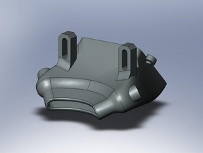 geeetech i3 x - ventilador de aire led canal monta 3d la impresora accesorios 3d print model - Mito3D
