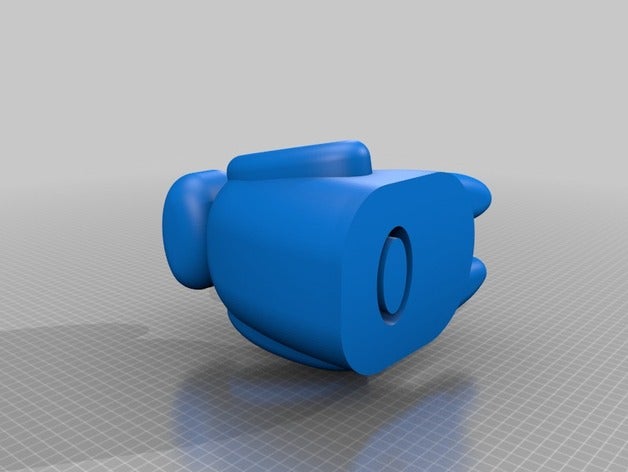 baymax florero decoración 3D print model - Mito3D