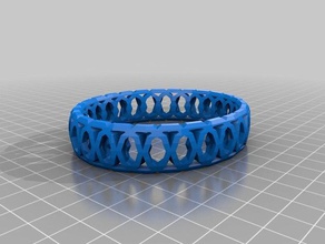 bracciale trj lg bracciali personalizzato 3d print model - Mito3D
