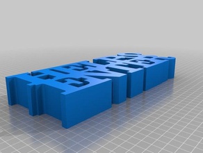 phelps centro sculture personalizzato 3d print model - Mito3D