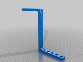 sink drain plug linkage bathroom 3d print model - Mito3D