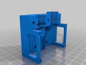 dual bowden extruder prusa i3 3d printer extruders 3d print model - Mito3D