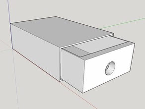 contenitore modulare cassetto elettronica 3d print model - Mito3D