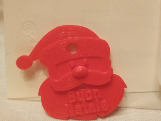 Noel Baba babbo natale dekor buon mutlu noeller 3D print model - Mito3D