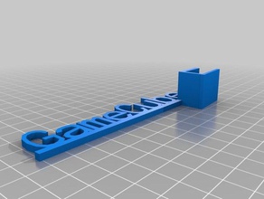 gamecube shelf talker organization customized 3d print model - Mito3D
