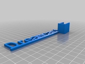 dreamcast shelf talker organization customized 3d print model - Mito3D