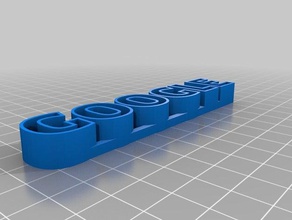 google klein Skulpturen angepasst 3d print model - Mito3D