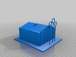 hogwarts scuola di magia stregoneria 3d stampa 3d print model - Mito3D