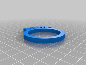 marty anelli cucina pranzo personalizzato 3d print model - Mito3D