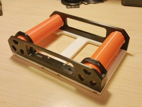 universal filament holder 3d printer accessories filament-spool spool roller spoolholder mount stand 3d print model - Mito3D