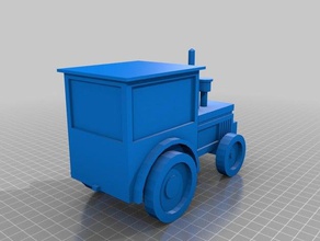 tracteur 3d l'impression 3d print model - Mito3D