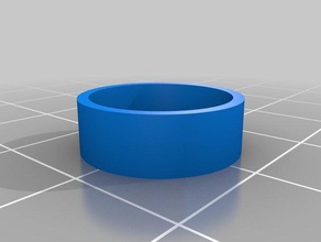 cylindrical cap 11mm containers customized 3d print model - Mito3D