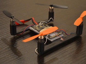 quadcopter escovado 7mm 3d impressão drone motor 3d print model - Mito3D