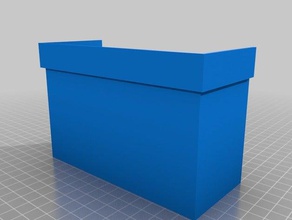 my customized stacking bins trays organization 3d print model - Mito3D