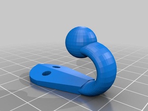 calza gancio arredamento 3d print model - Mito3D