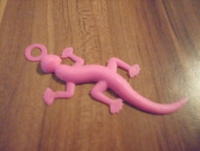 gekko lug animali 3d print model - Mito3D