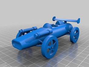 voiture customiser los juguetes juegos personalizado 3d print model - Mito3D