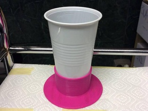 high-end anti-tilt device plastic cups kitchen dining cup holder 3d print model - Mito3D