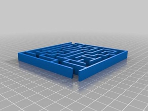 il mio personalizzato casuale labirinto generatore di puro openscad i giocattoli giochi 3d print model - Mito3D