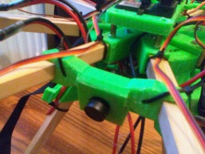semplice octocopter fpv di montaggio videocamera rc veicoli 3d print model - Mito3D