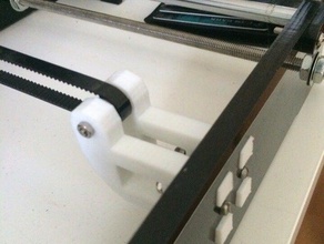 prusa i3 Riemenspanner 3d Drucker Teile 3d print model - Mito3D