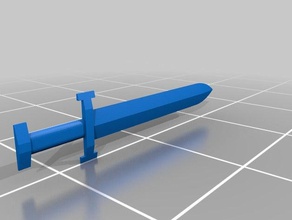 Schwert 3d drucken 3d print model - Mito3D