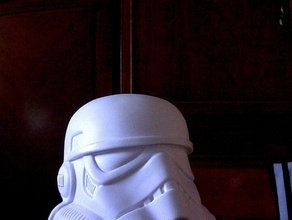storm trooper scan test scans replicas helmet makerbotdigitizer star wars 3d print model - Mito3D