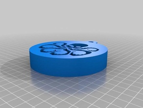 feliz hydra decoração 3d print model - Mito3D