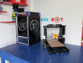 mex-bot prusa i3 v3 3d impresoras 3d print model - Mito3D
