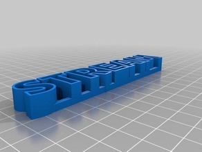 stream sculture personalizzato 3d print model - Mito3D