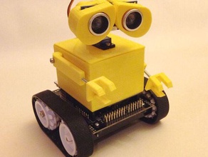 wall-e costume pololu zumo bot robotics 3d print model - Mito3D